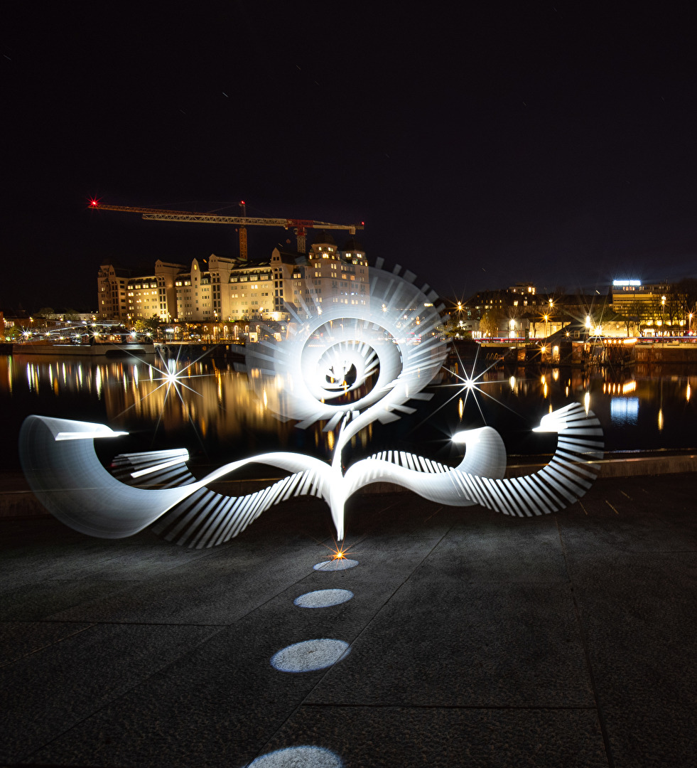 LIghtpainting in Oslo