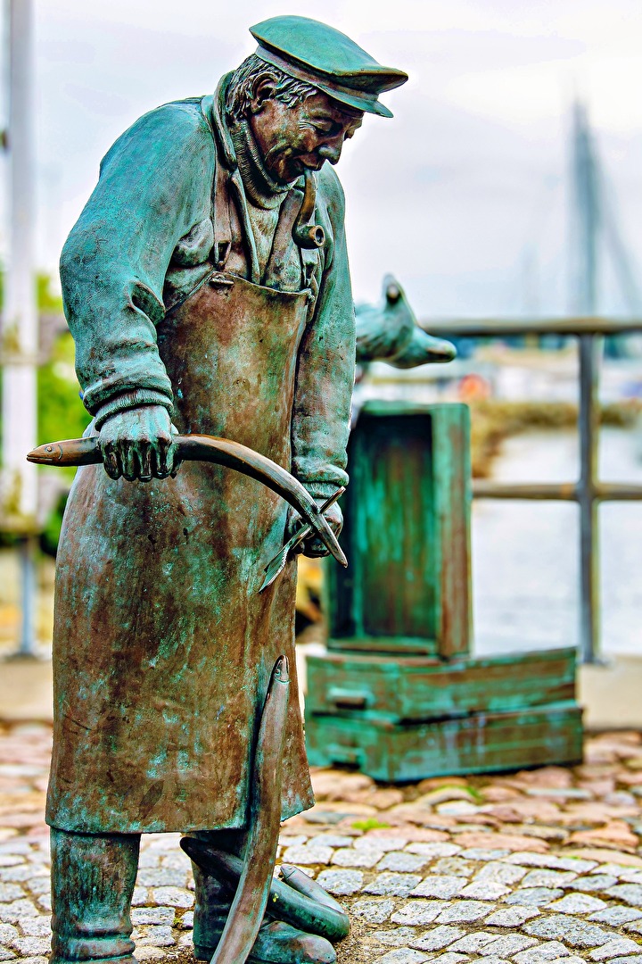 Skulptur „Peter Aal“ in Maasholm