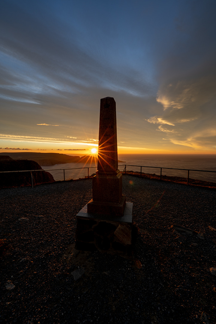 Oscarsäule am Nordkapp