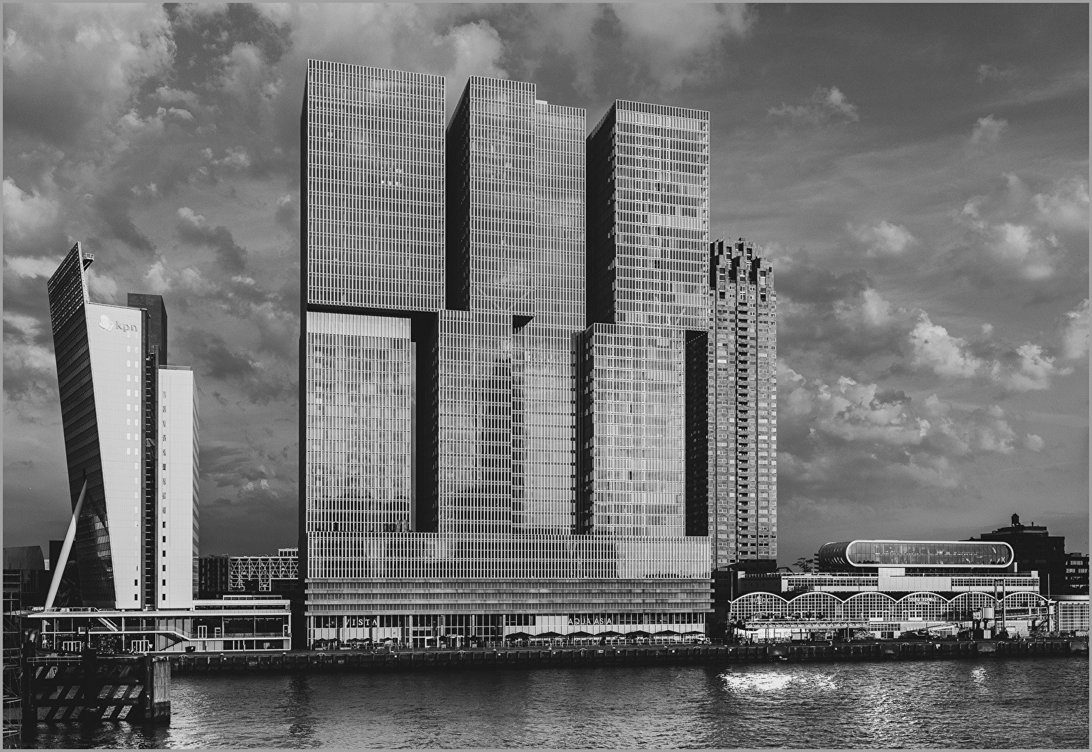 Rotterdam - Hochhäuser an der Holland-Amerika-Kade