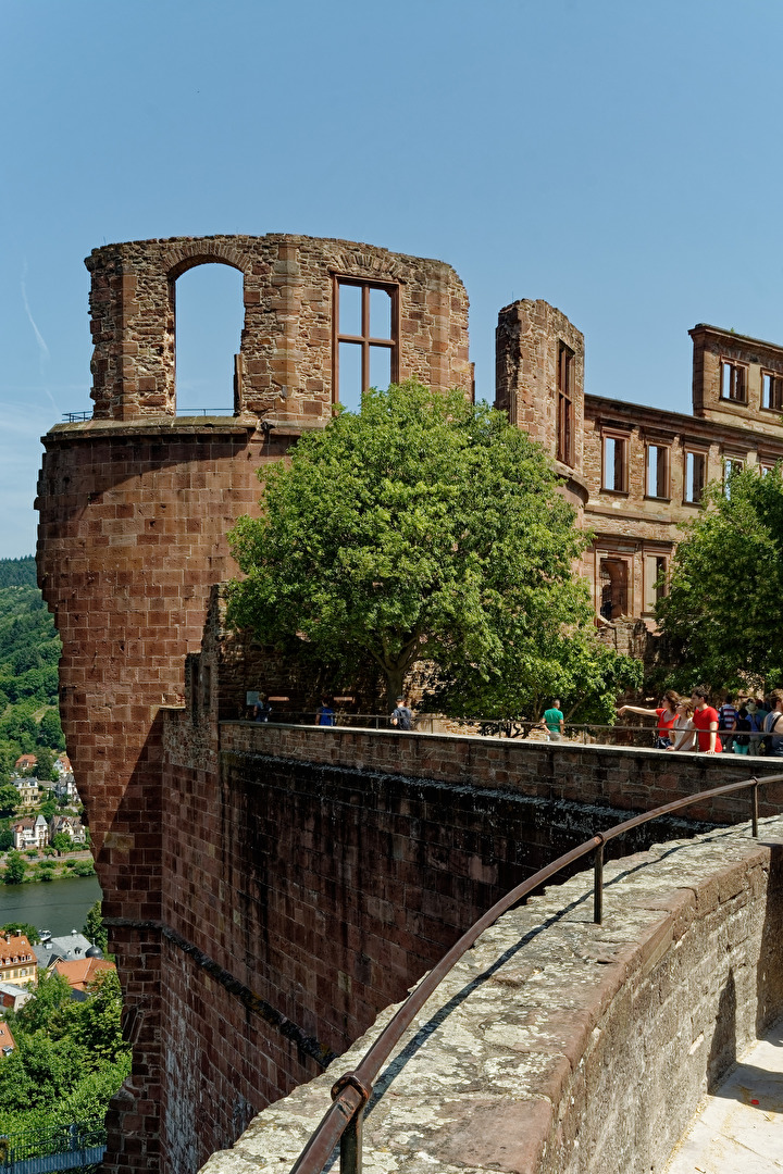 Turm Schloss Heidelberg