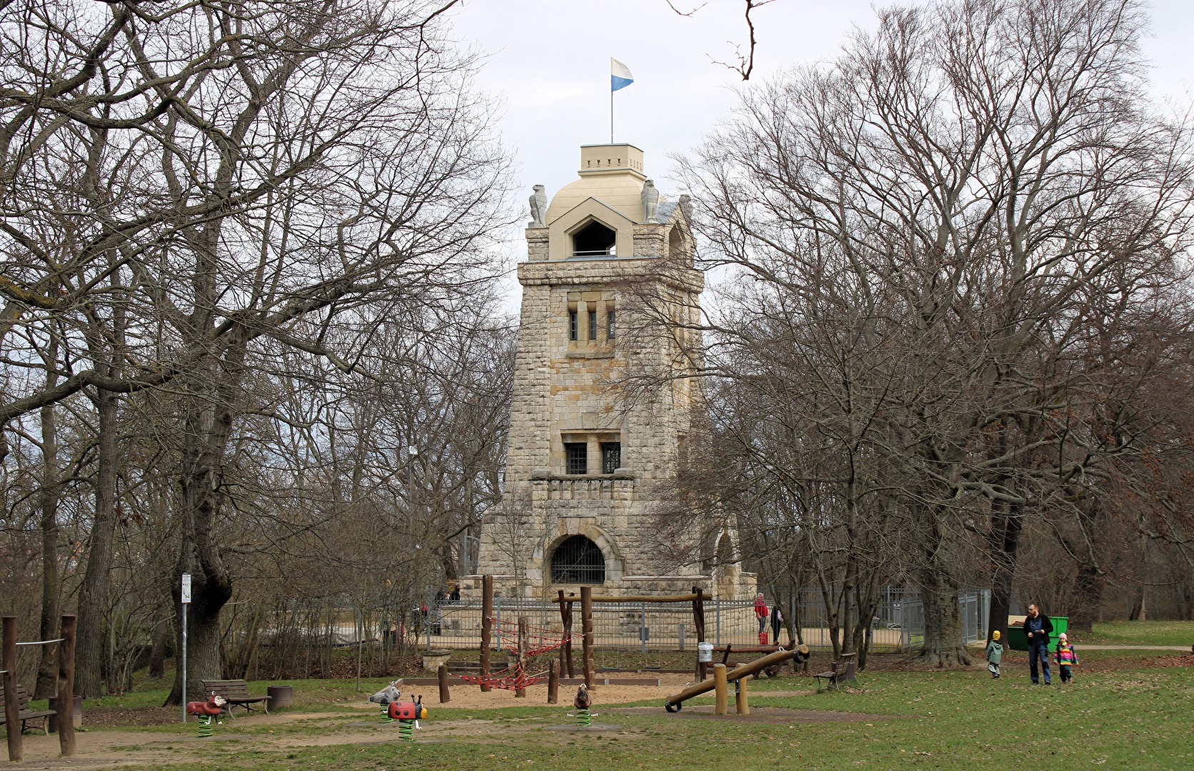 Der Bismarckturm in Weißenfels