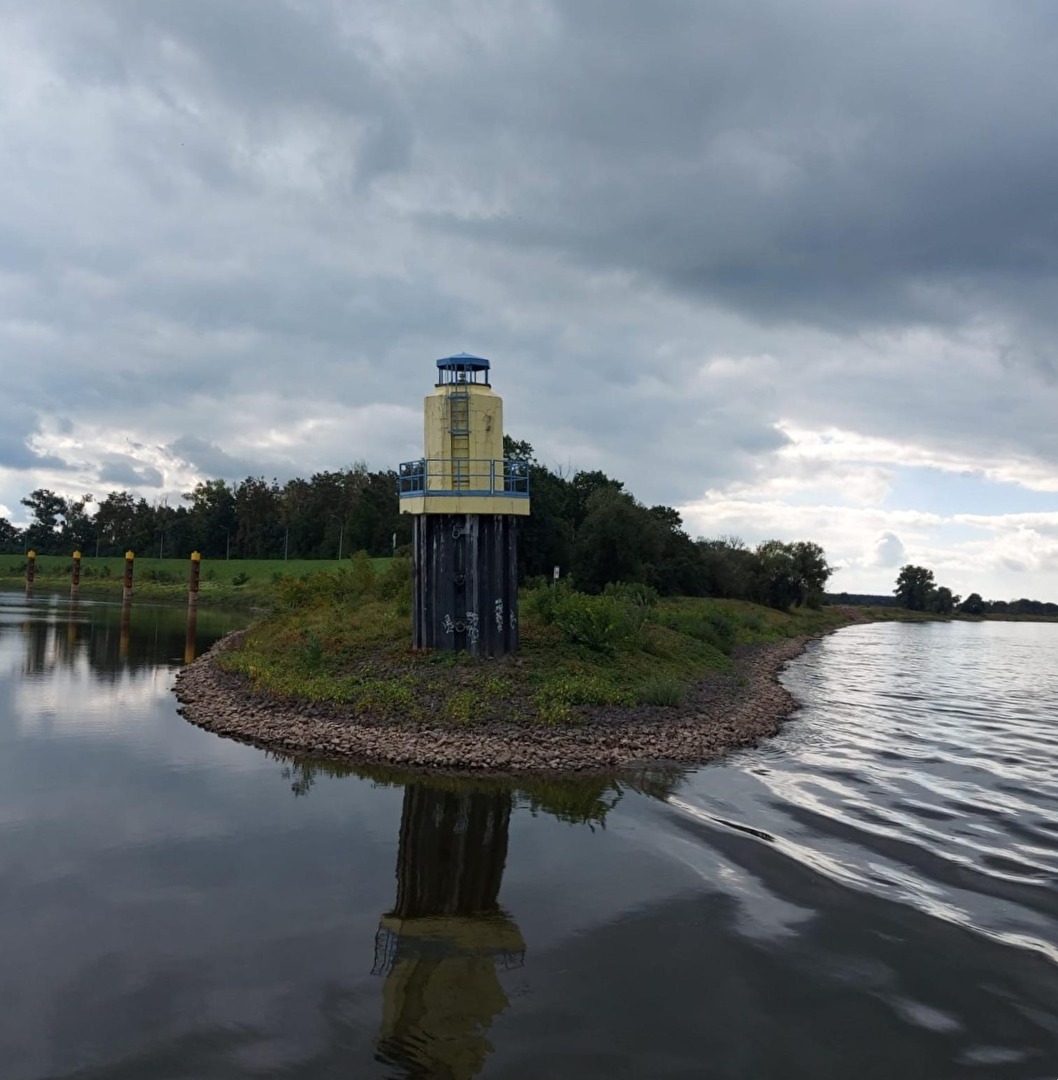 nicht am Meer, nein an der Elbe