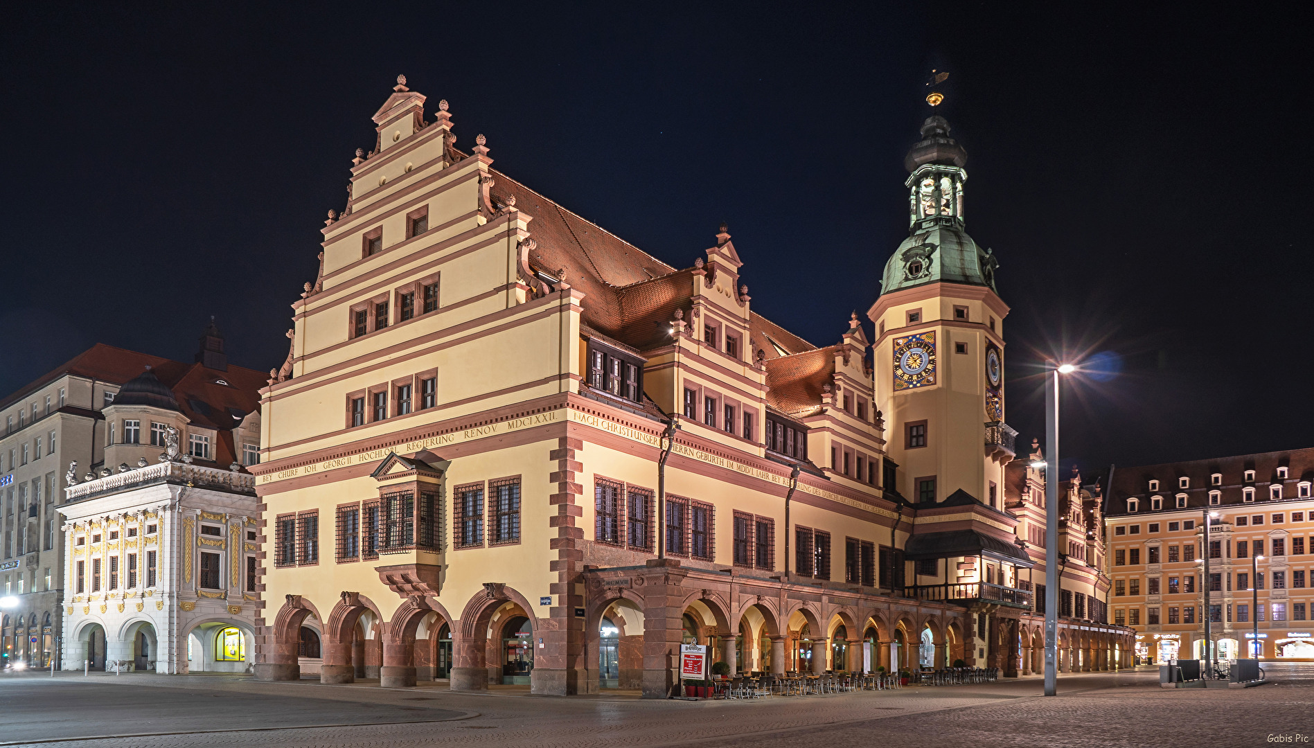 Leipzig bei Nacht