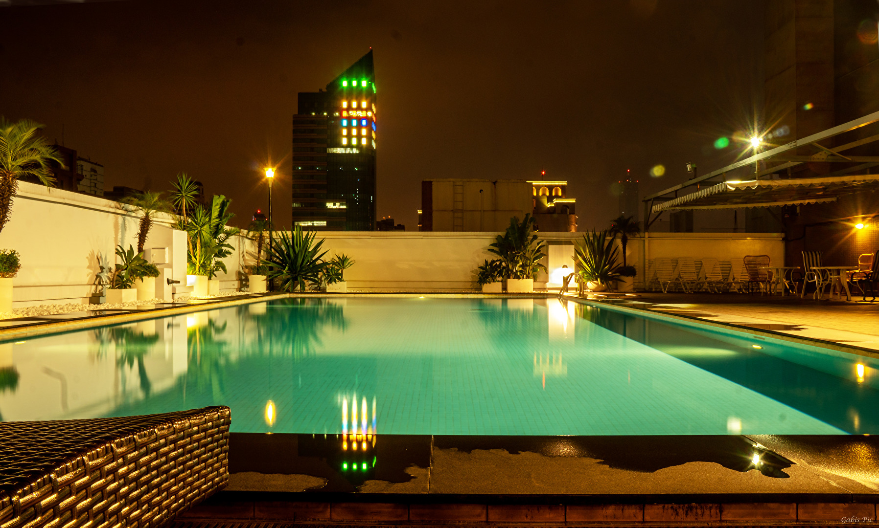 Abends ganz alleine....