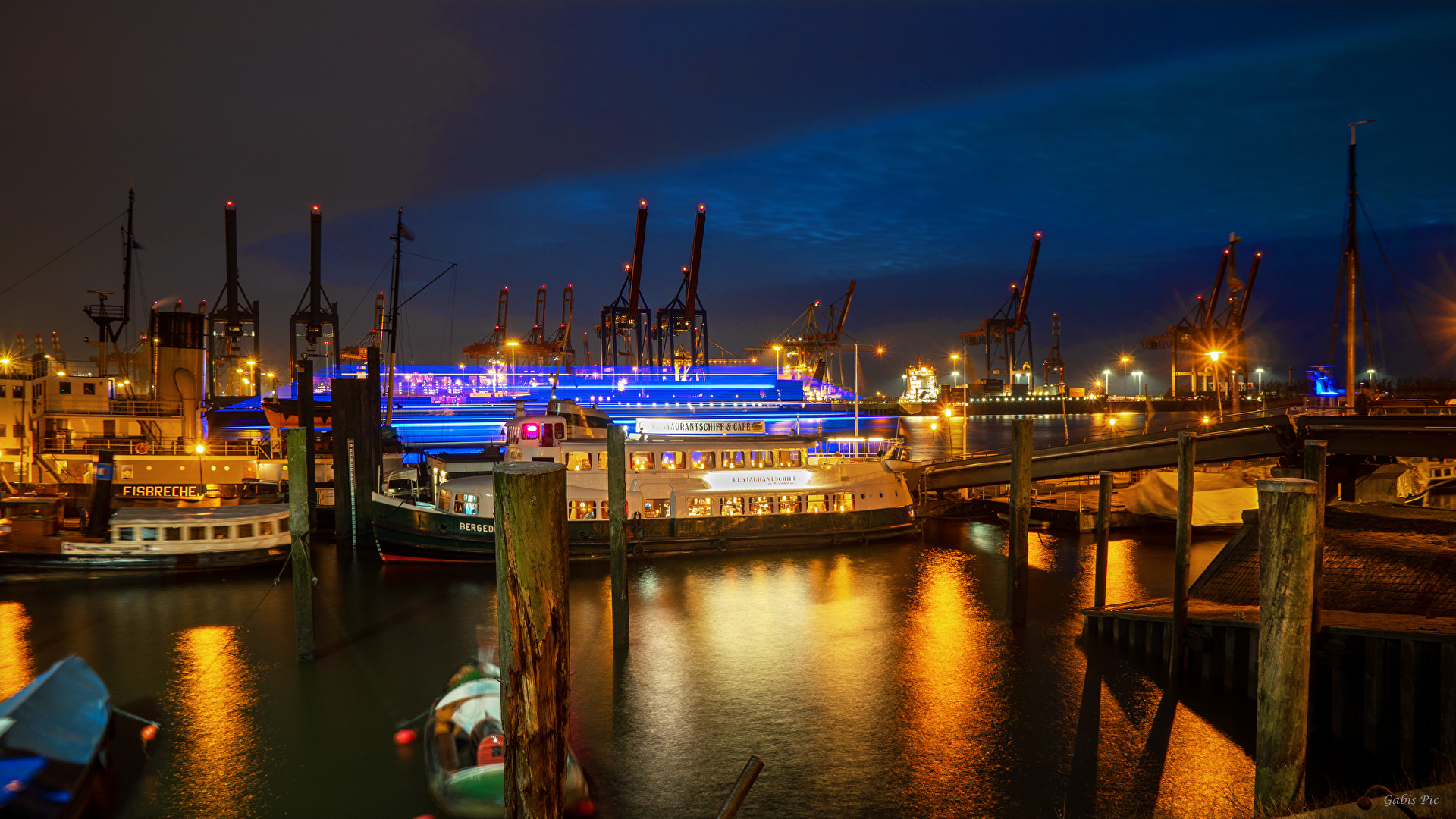 Abendstimmung in Öevelgönne