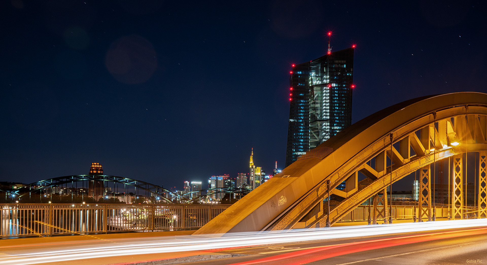 Nächtliches Frankfurt