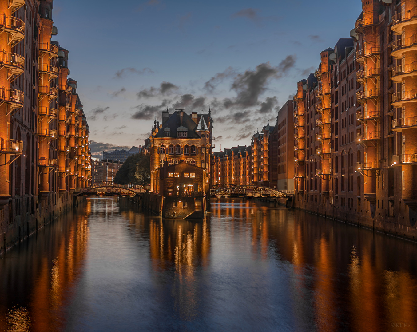 Dreibogige Poggenmühlenbrücke Hamburg
