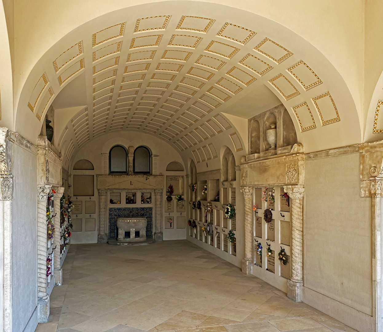 Kolumbarium auf dem Südfriedhof in Leipzig