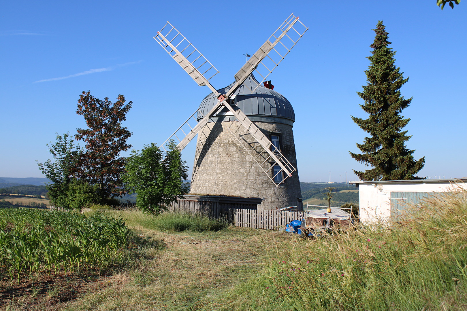 Die Windemühle von Tultewitz