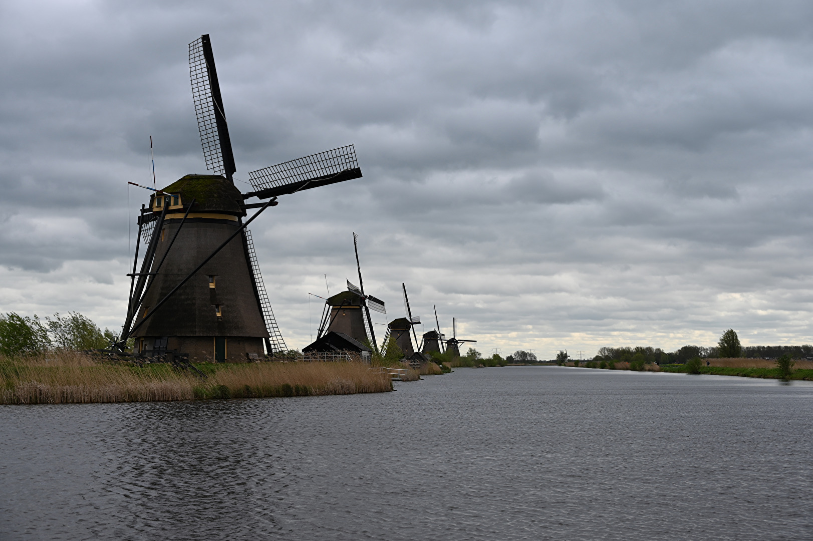 Windmühlen in Kinderdijk / Niederlande