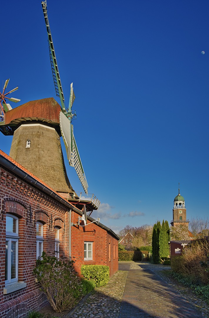Ostfriesland wo die Windmühlen stehen