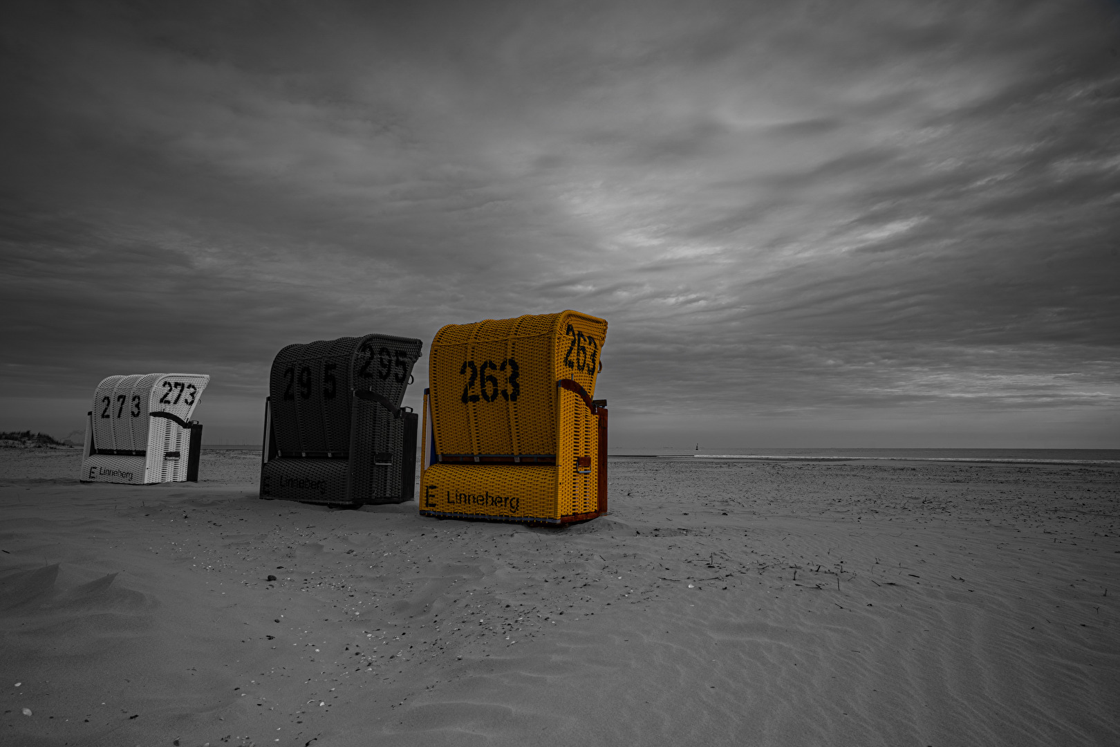 Der Gelbe im Sand