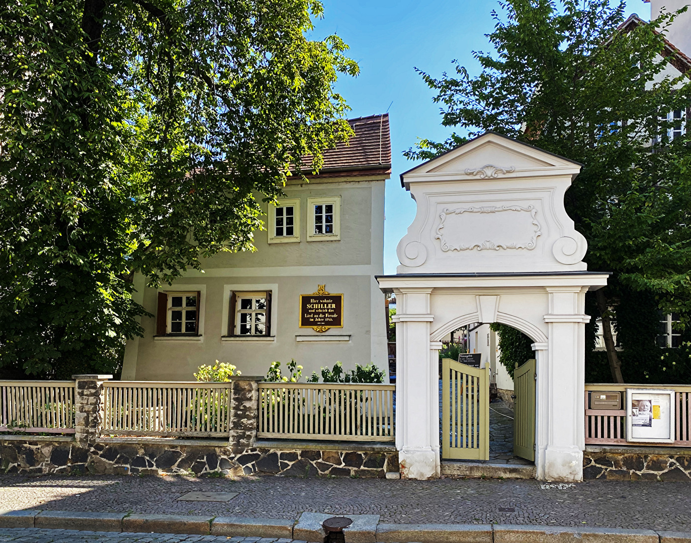 Das Schillerhaus in Leipzig 1