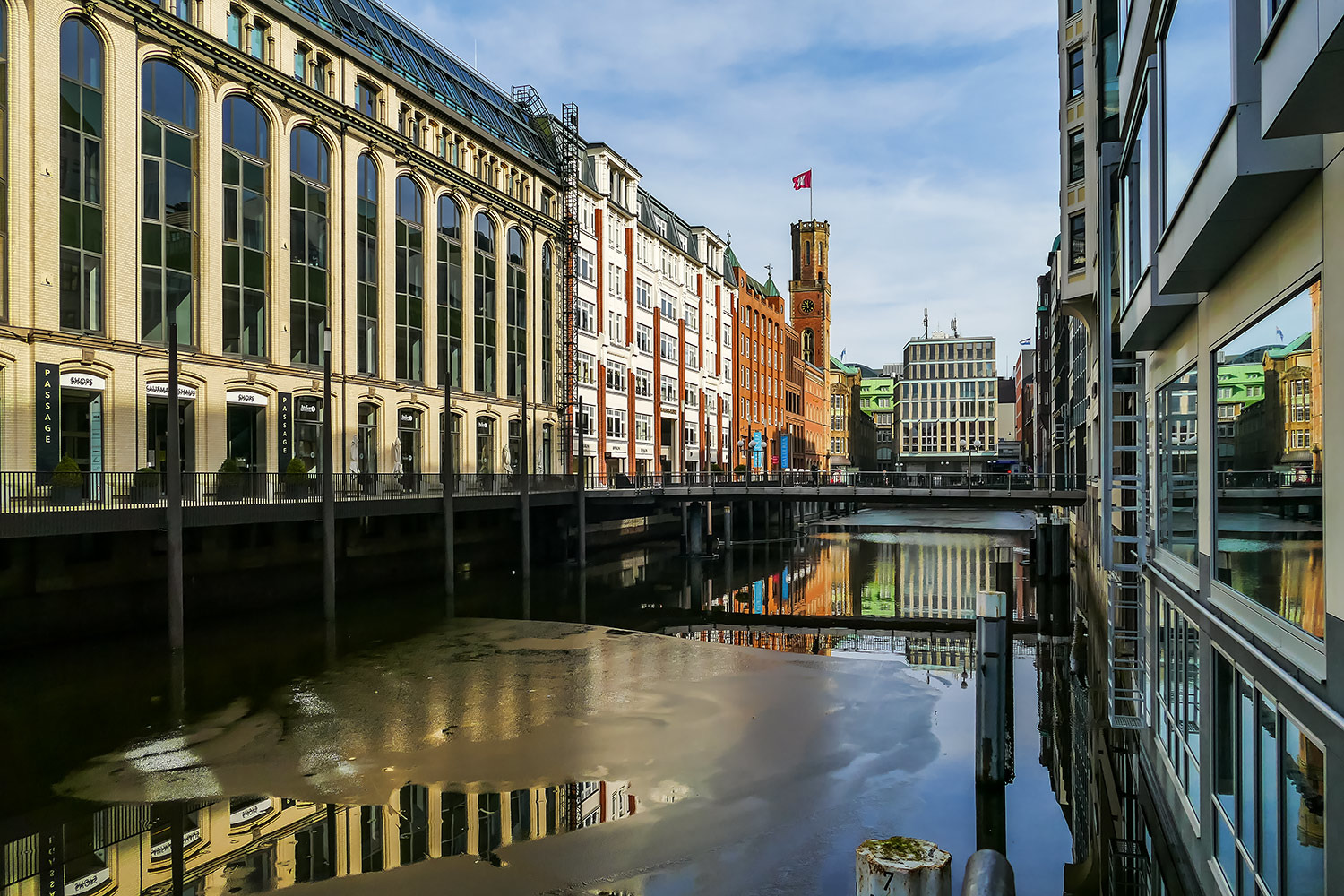 Blick von der Bleichenbrücke