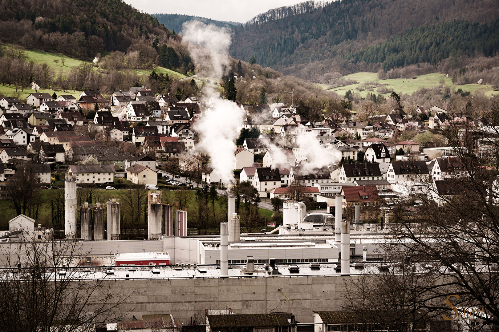 Industrie im Dorf