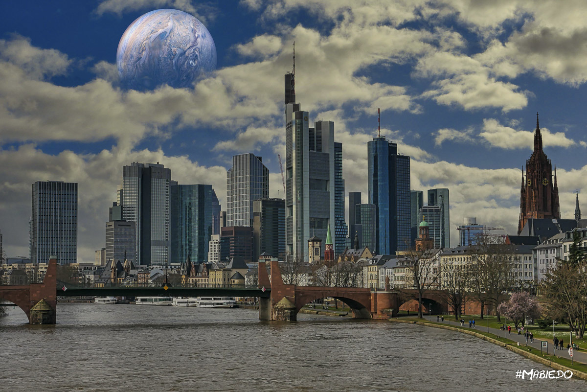 Skyline von Frankfurt