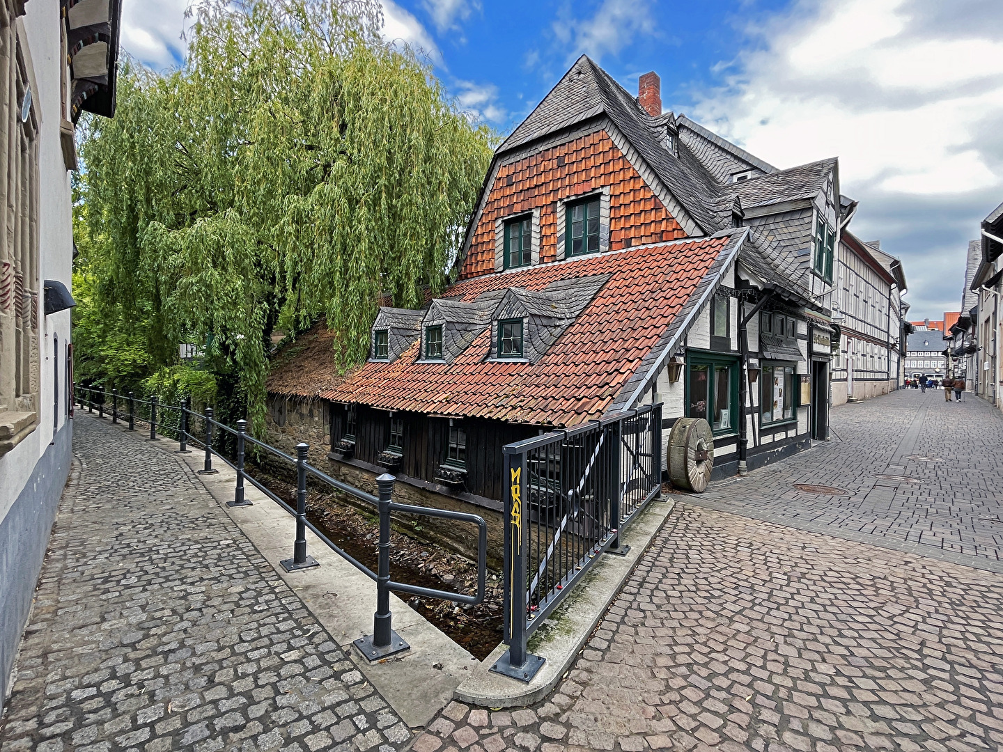 Alte Worthmühle an der Abzucht in Goslar.