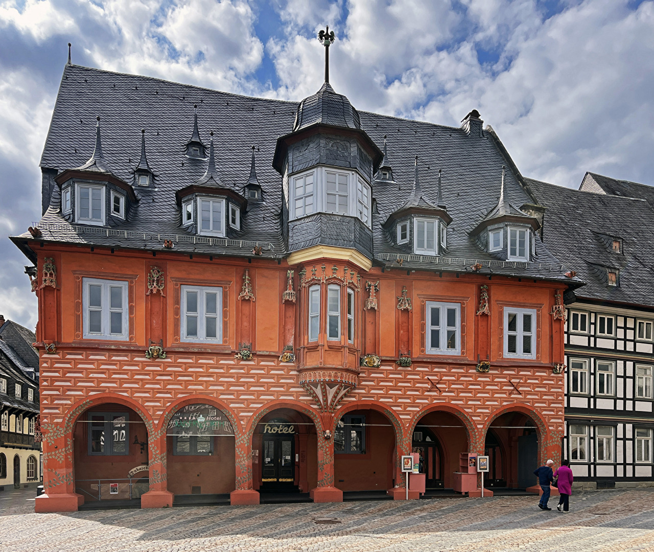 am Marktplatz in Goslar