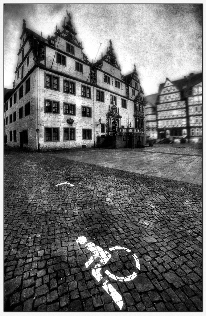 Rathausplatz Hann.Münden/Niedersachsen.