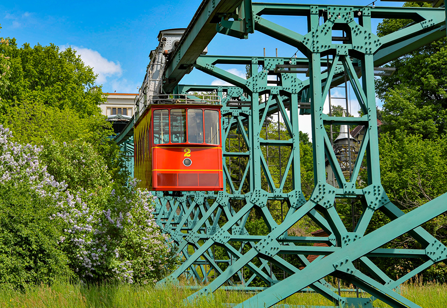 Schwebebahn in Dresden