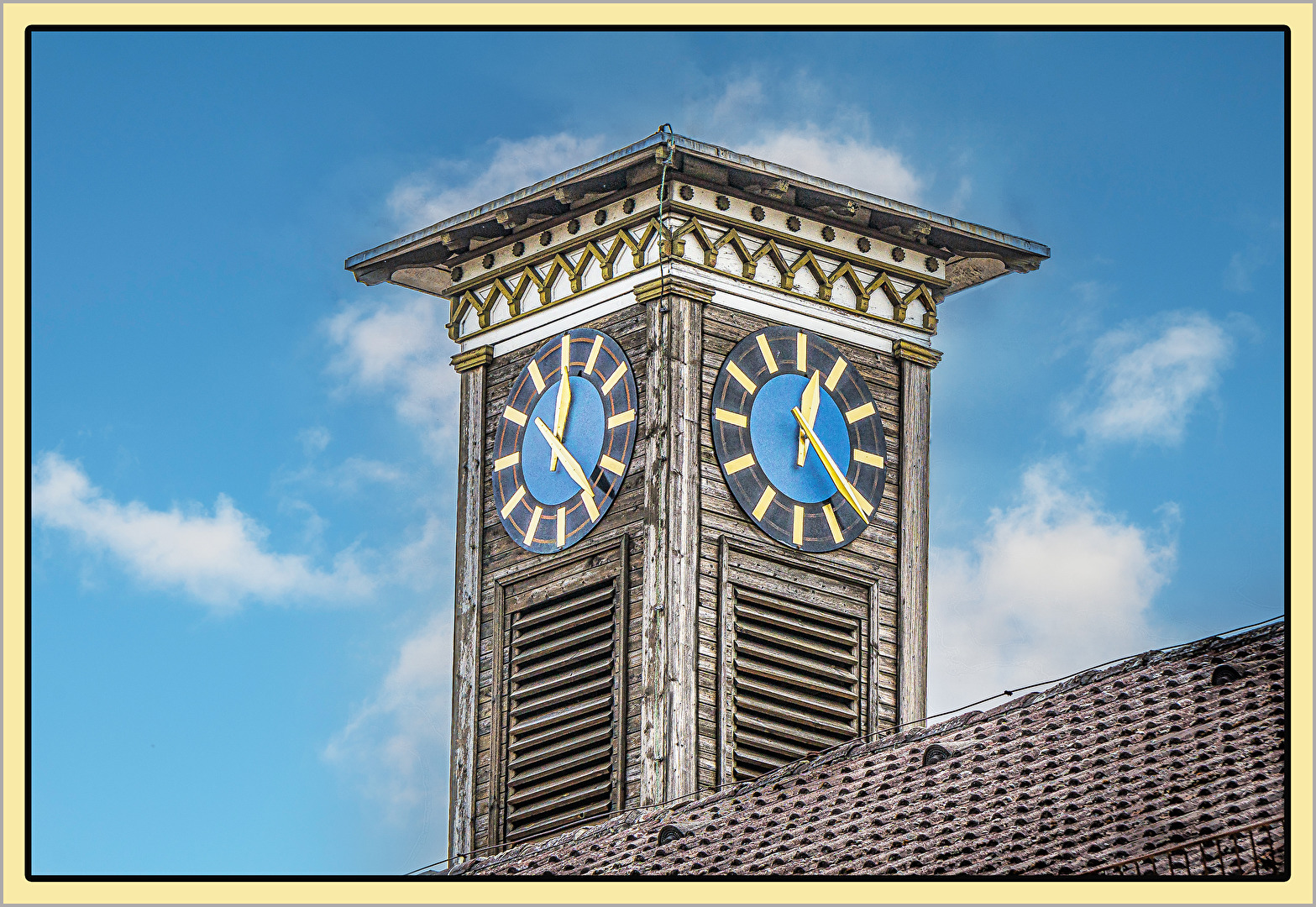 5 vor 12 schon lange durch !!