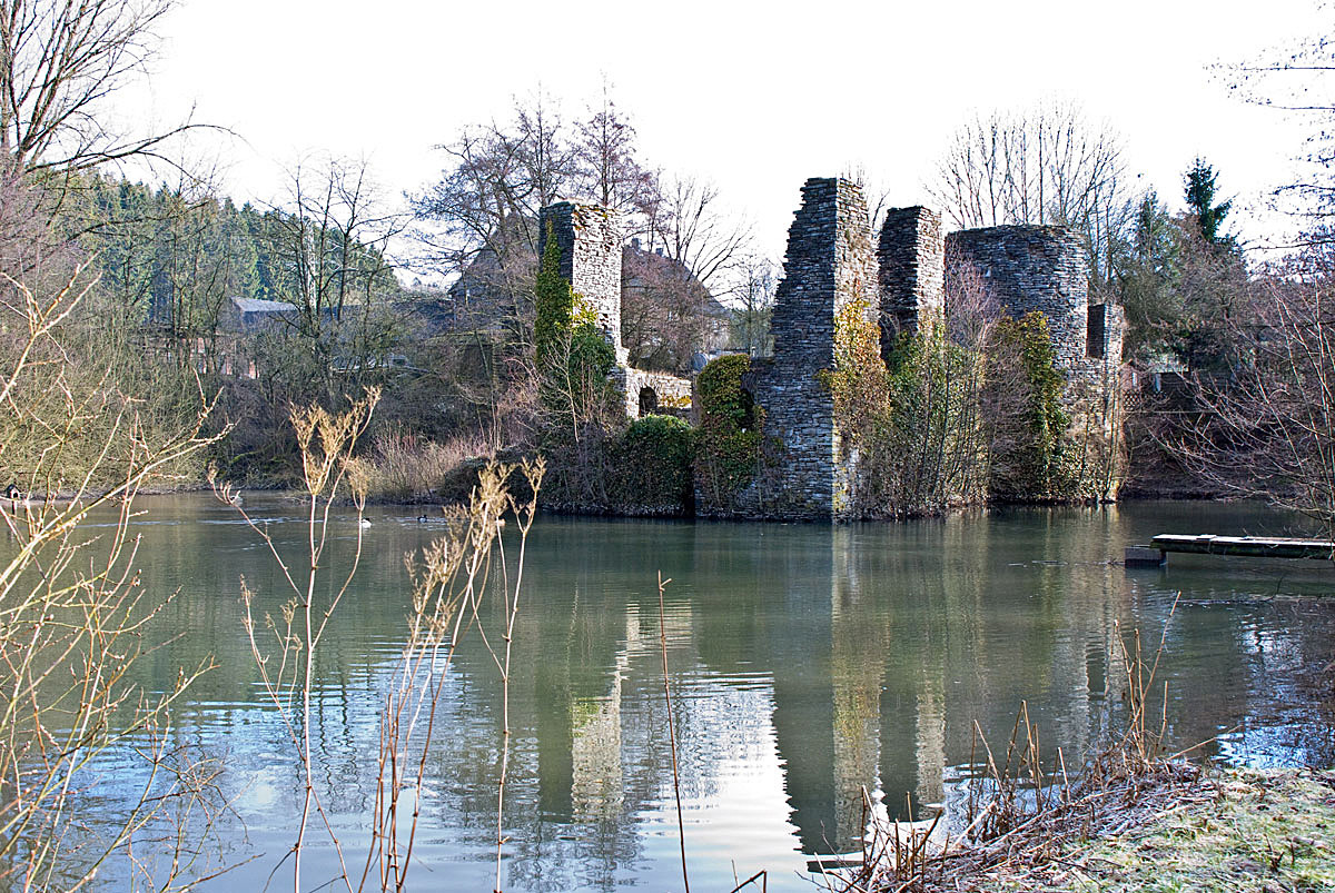 Wasserburgruine Eibach...