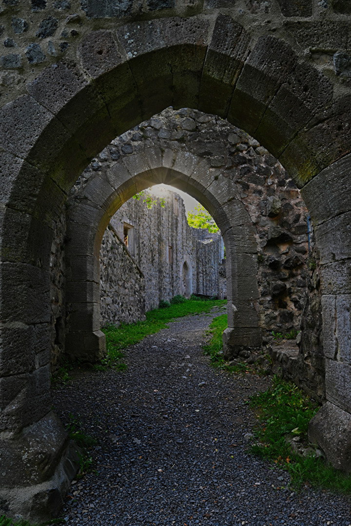 Eine weitere Ruine in unserer Nähe, Burgruine Stoppelsberg