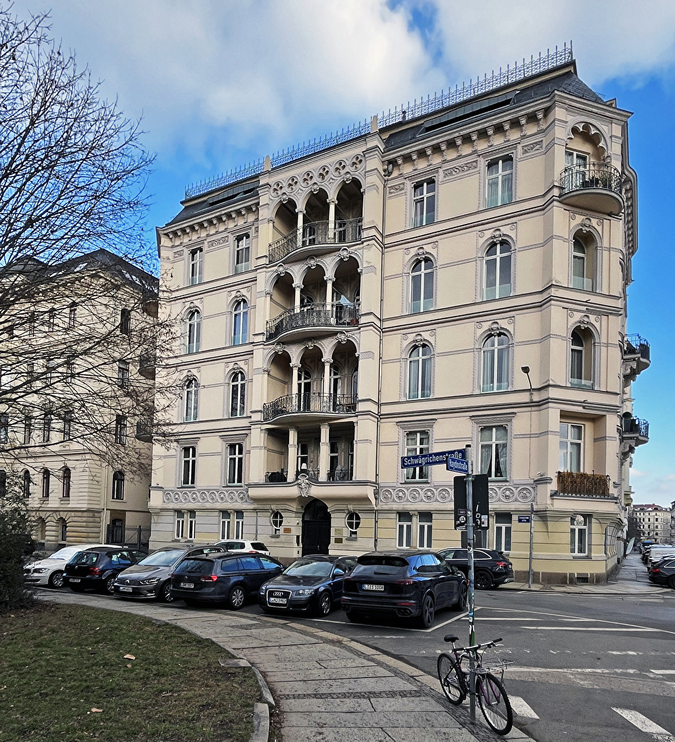 Leipzig / Gründerzeitarchitektur  Häuser