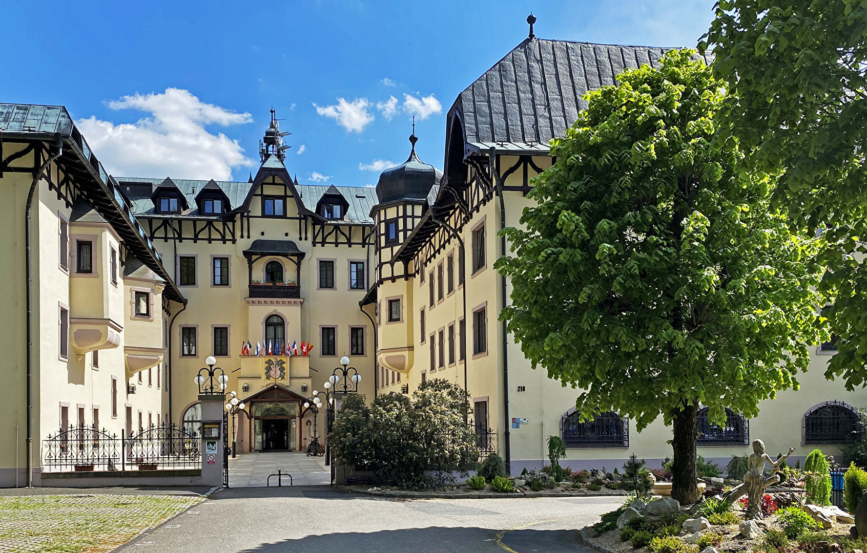altes Hotel in Marienbad