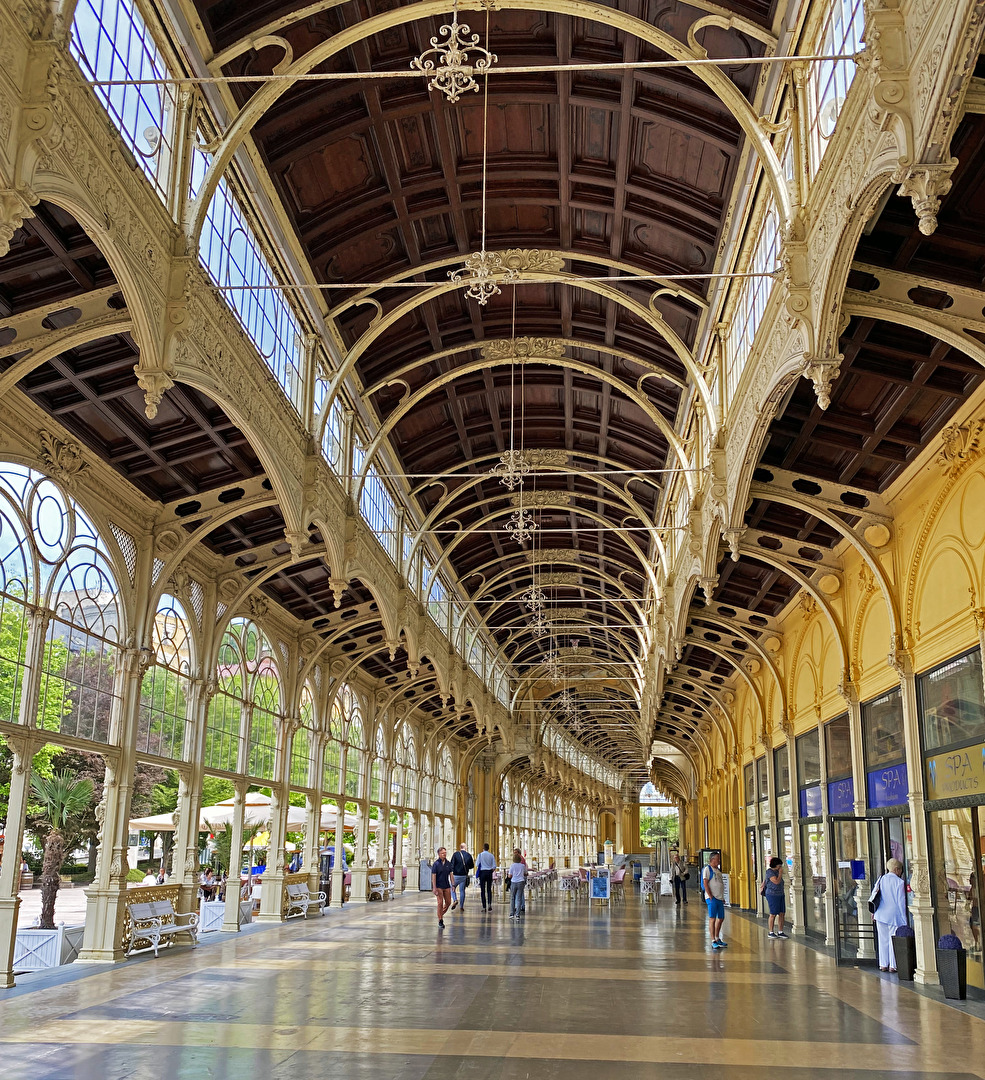 Maxim-Gorki-Kolonnade in Marienberg