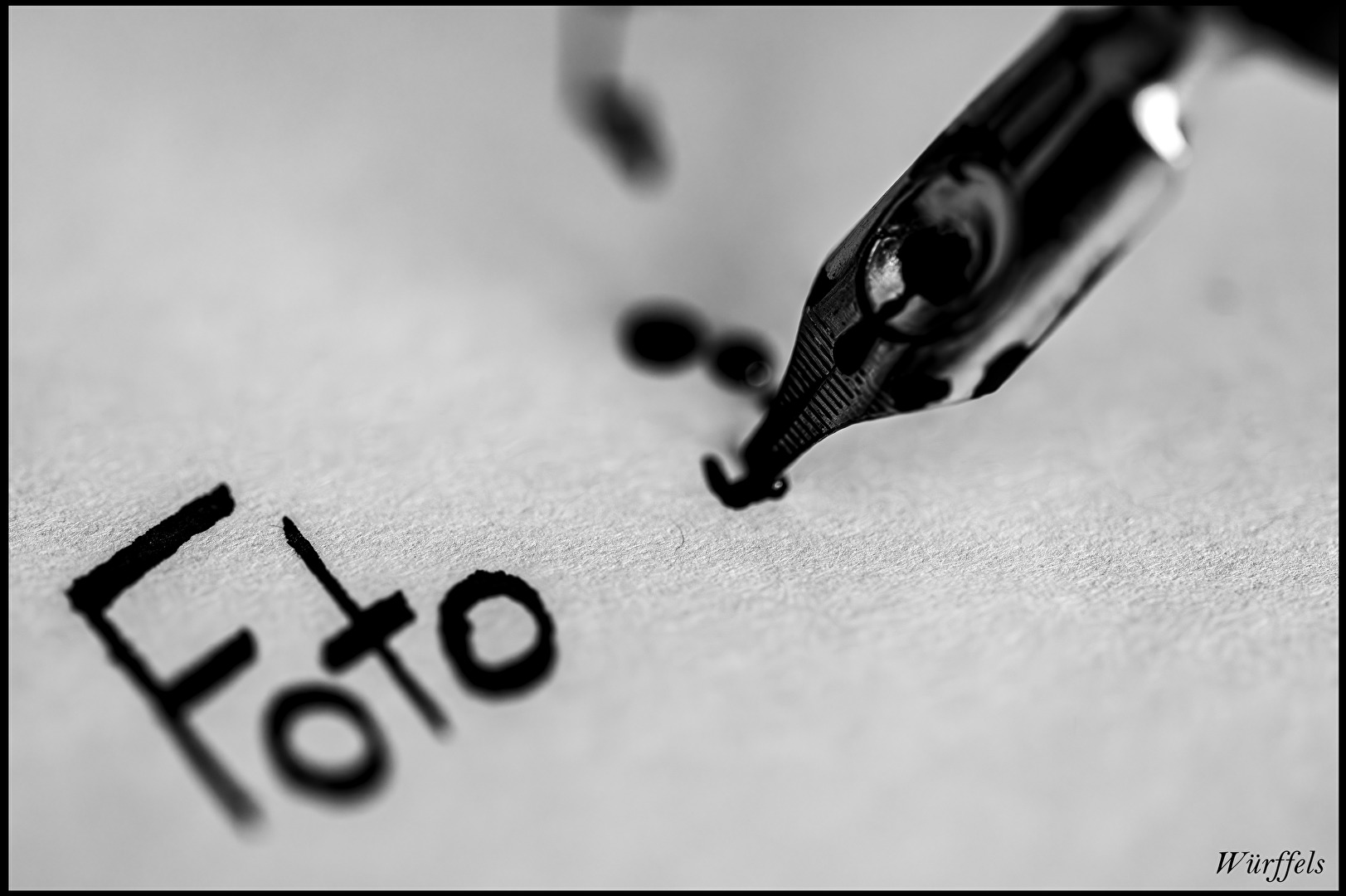 Federhalter "Das Foto"