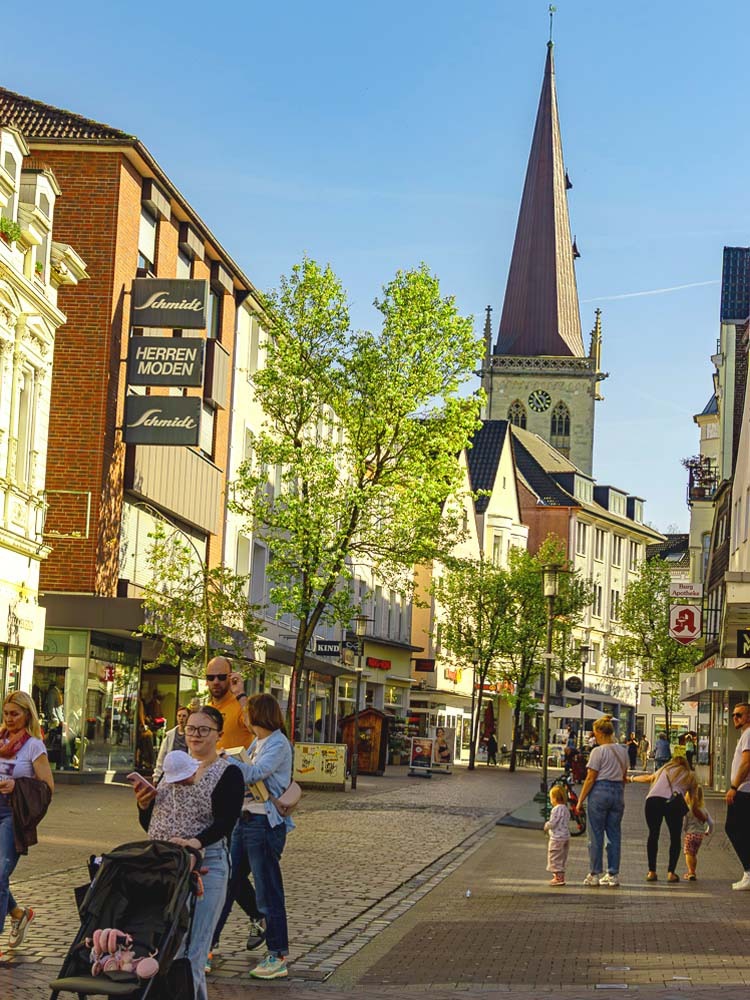 Streetlife am Samstag-Nachmittag