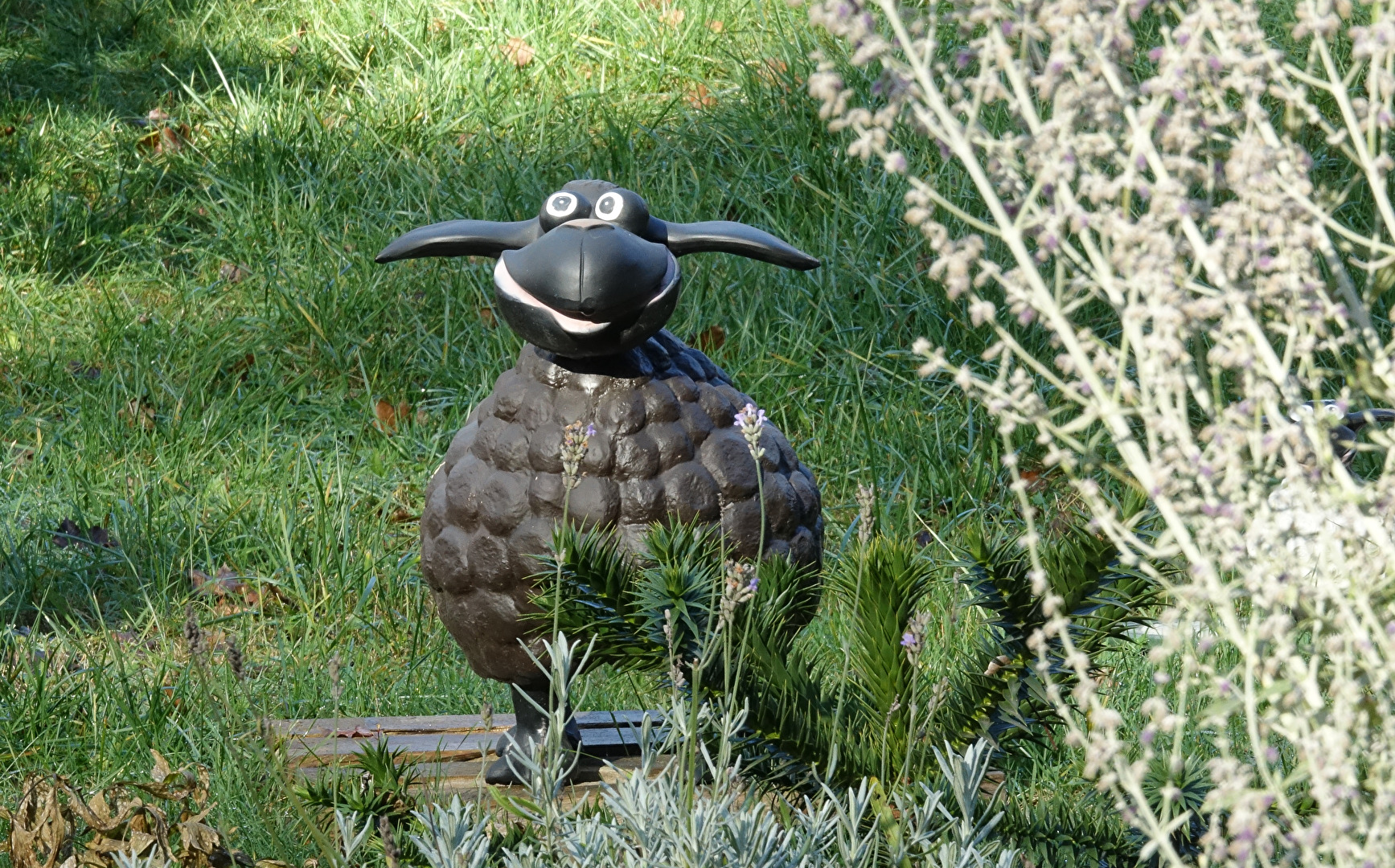 steht beim Nachbarn,