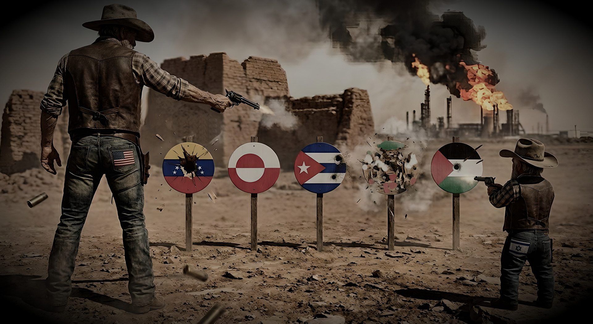 Im Wilden Westen....