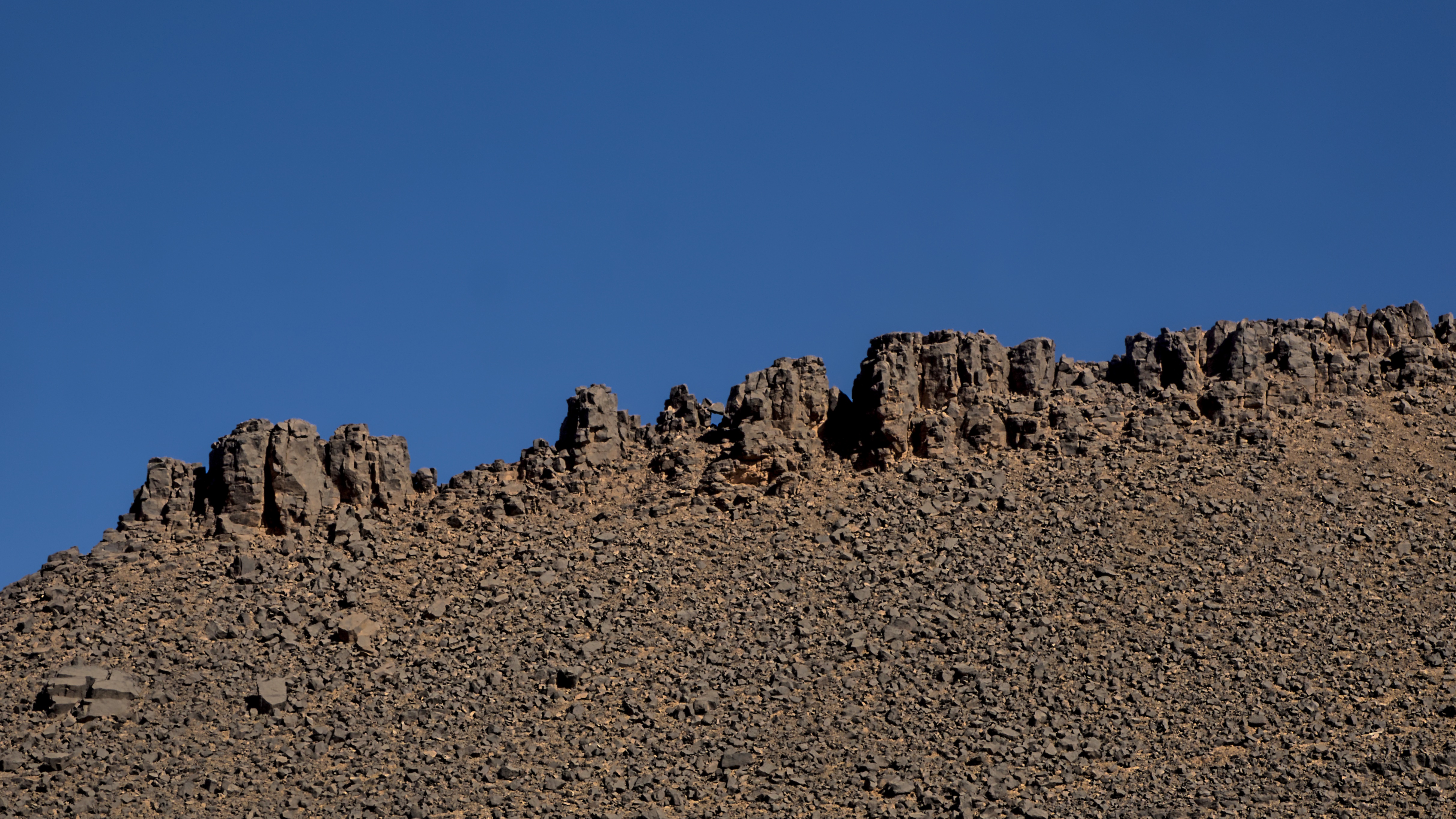 das Rückgrat der Wüste