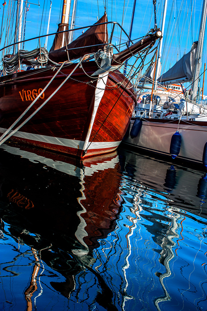 Virgo im Helgoländer Hafen