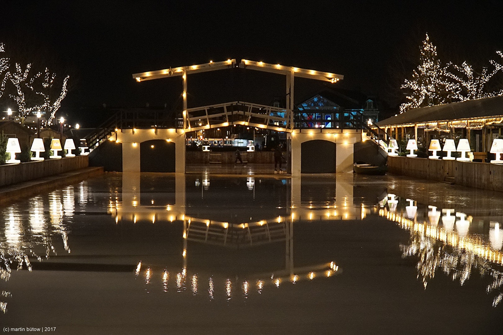 Klappbrücke in Amsterdam