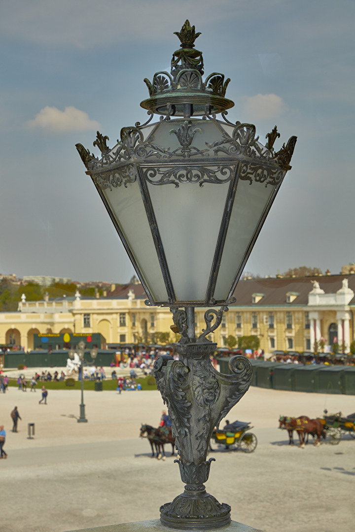 Laterne, Vorhof vom Schloß Schönbrunn