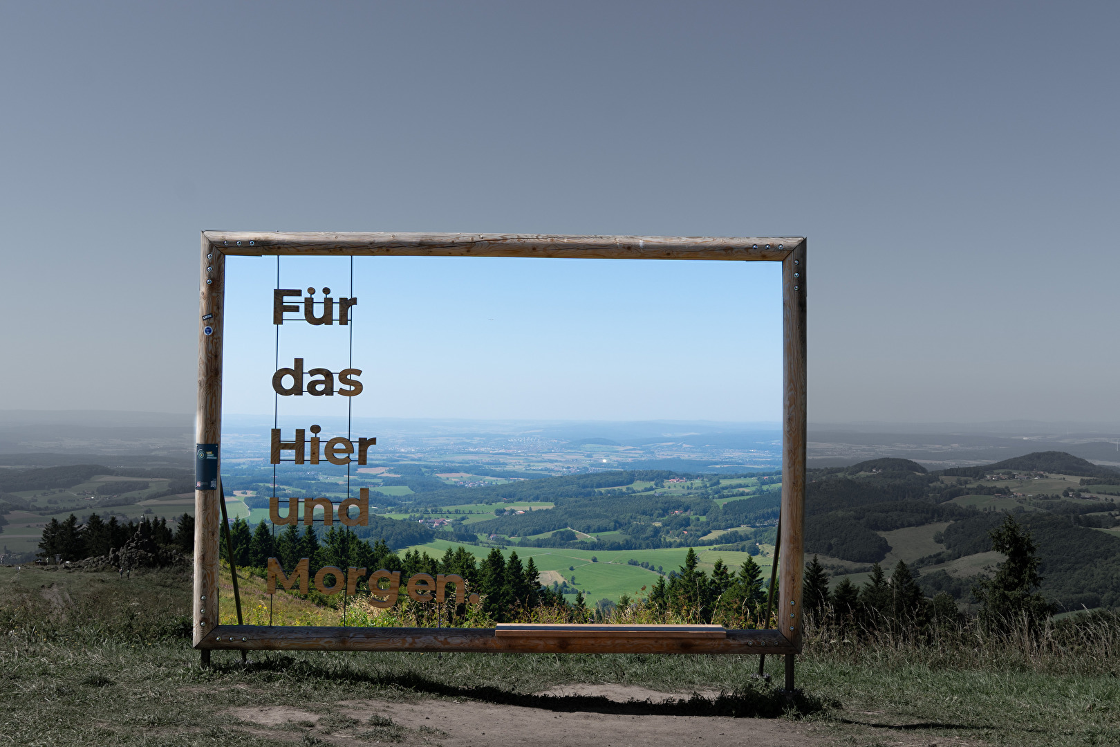 Offener Bilderrahmen Wasserkuppe