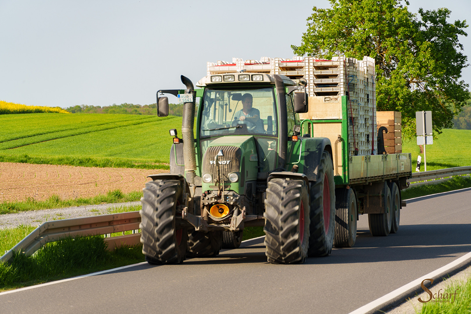 Heimfahrt nach der Arbeit