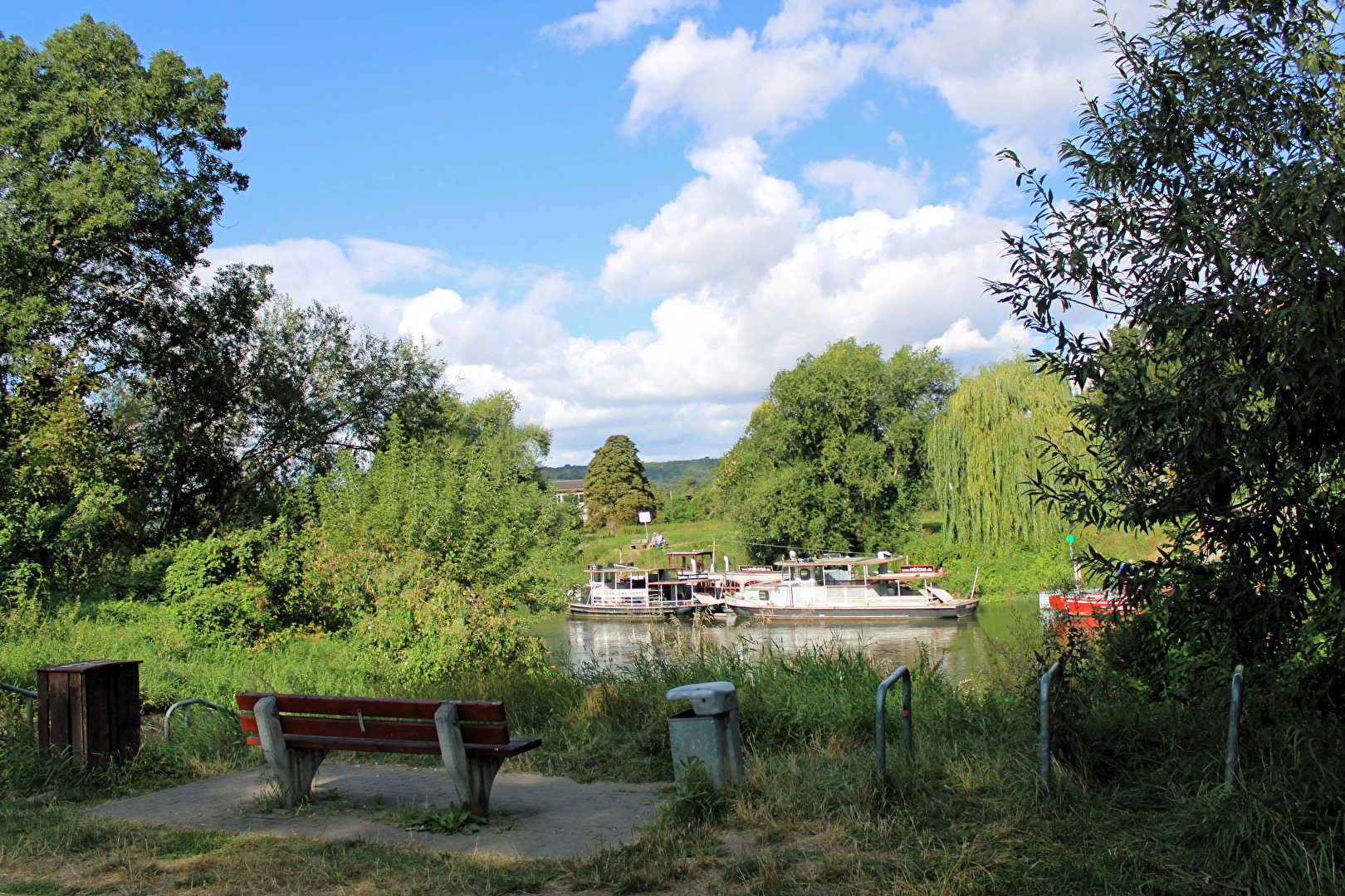 Rastplatz am Radwanderweg