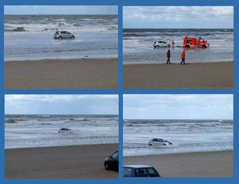 Autos am Strand