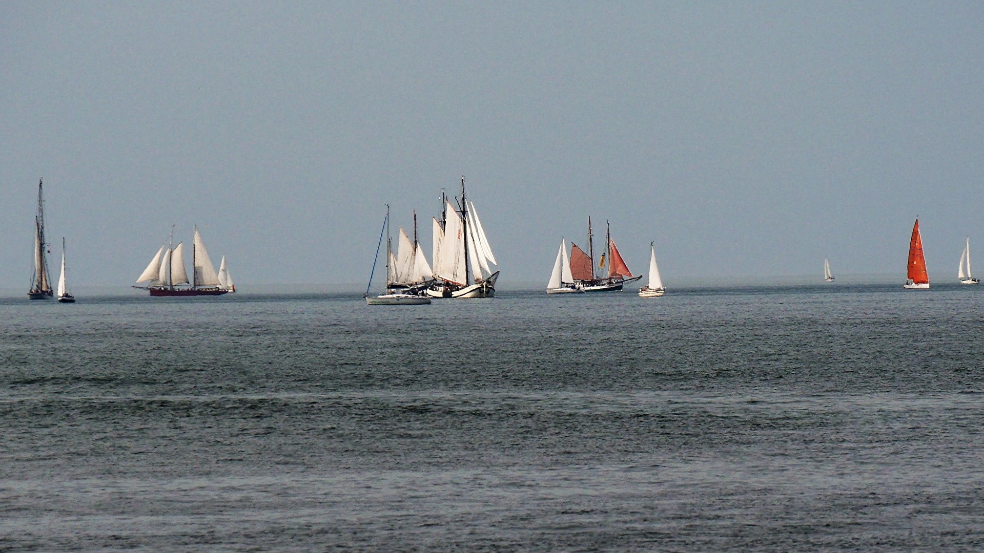 Regatta Ostsee vor Rostock
