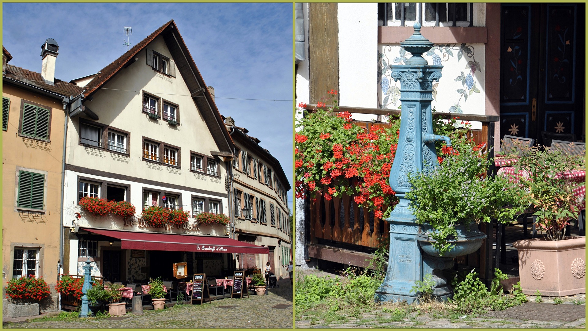 idyllische Ansichten