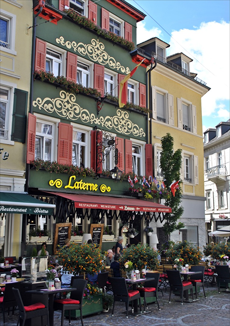 Hier läßt es sich gern verweilen,