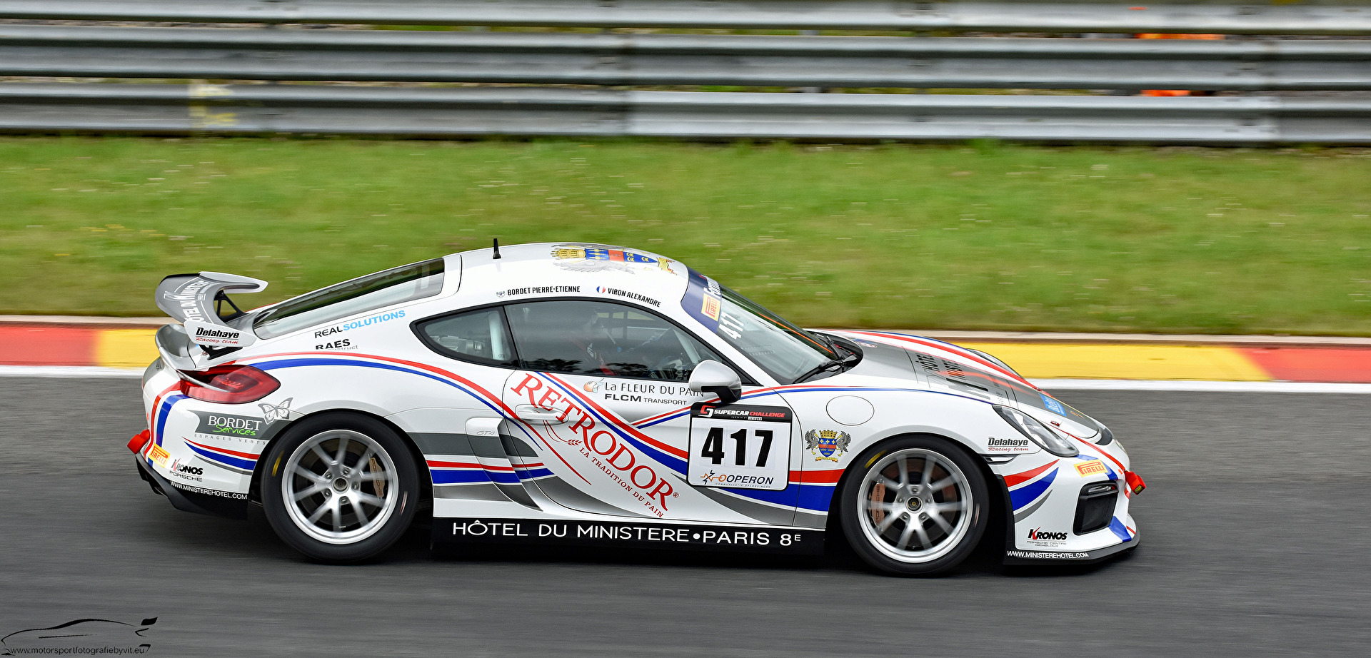 Porsche Cayman GT4 CS Bordet Pierre Etienne (F)-Verin Alexandre (F)