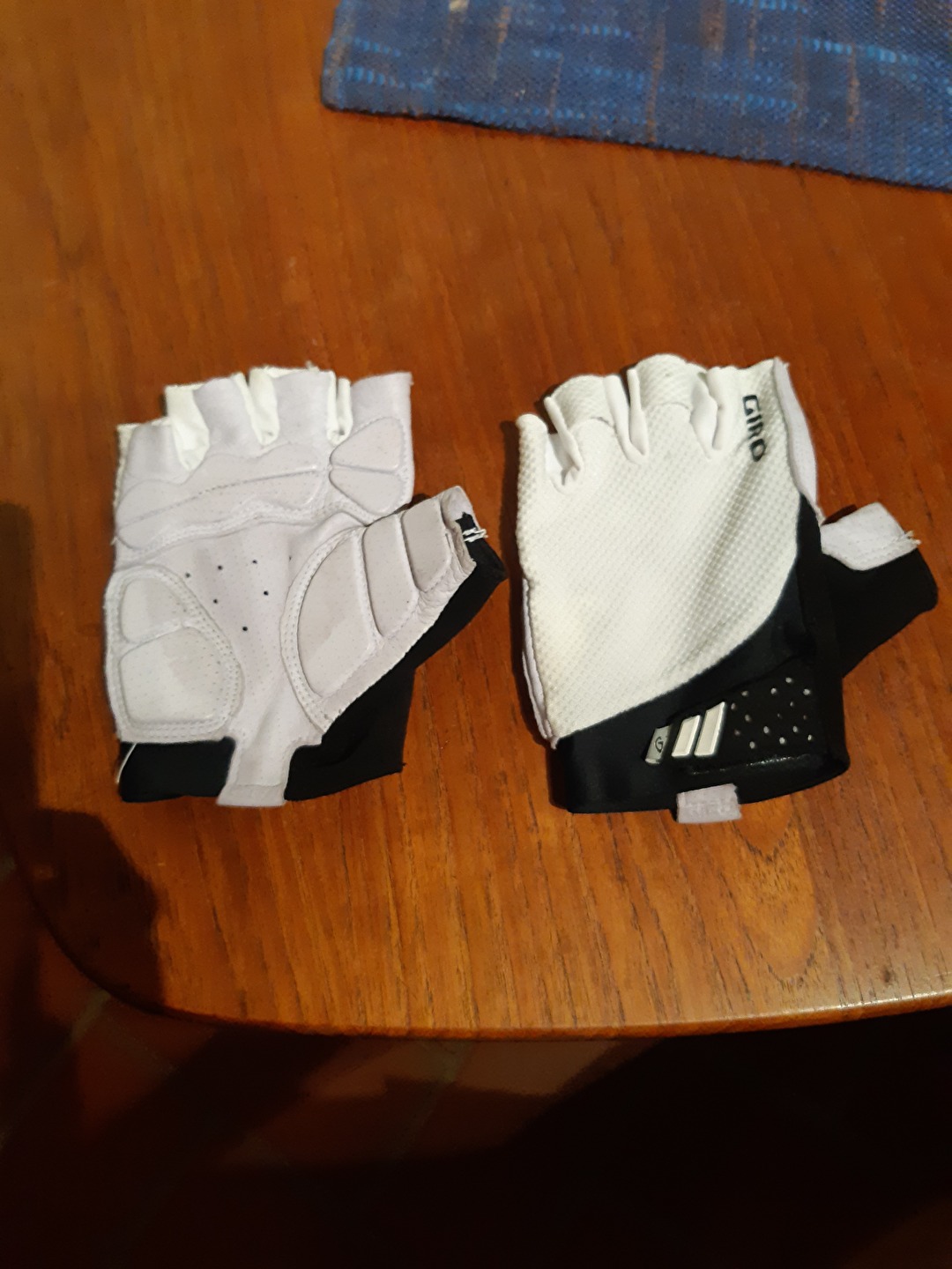 Fahrradhandschuhe; Giro Monaco II weiß