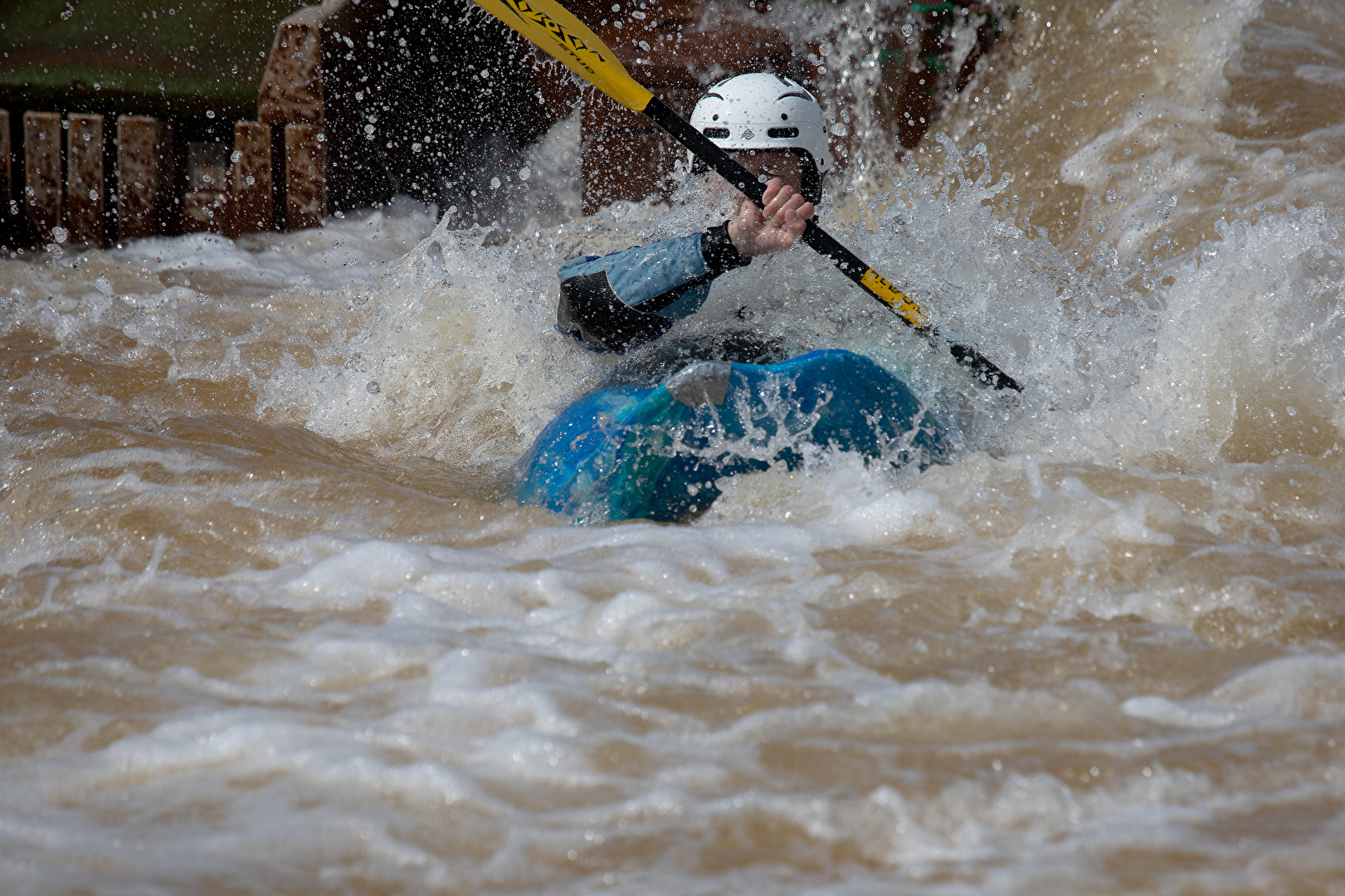 Am Strudel fast gefangen