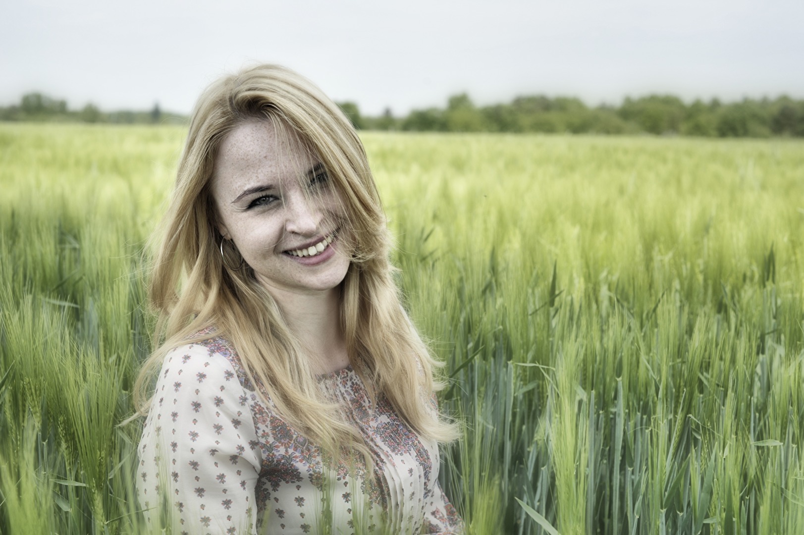 Ein Bett im Kornfeld
